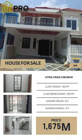 Citragran, Cibubur, renov,like new, murah di bawah harga rumah baru