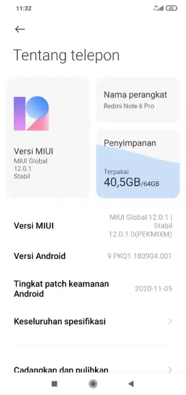 REDMI 6 NOTE PRO 4/64