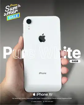 iPhone Xr 64Gb Signal Permanent Fullset Original