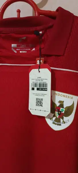 Dijual Baju timnas erspo Harga Counter 700an