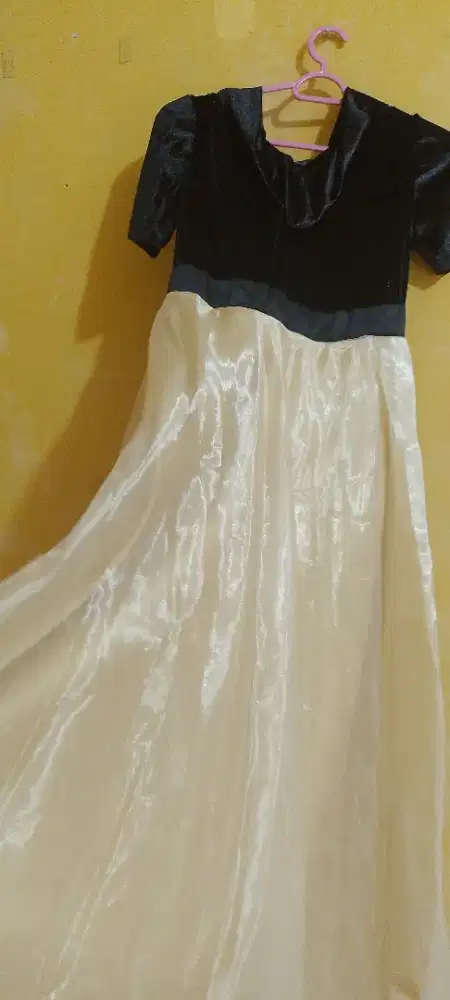 Dress pesta anak cewek usia 6-9 thn tergantung badan anak