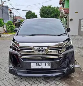 TOYOTA VELLFIRE 2.5 G 2017 MATIC CIAMI LOW KM42rb, KREDIT DP MINIM GAS