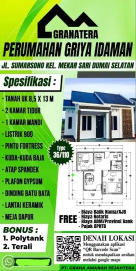 Jual Rumah Subsidi Type 36 Bukittimah Dumai