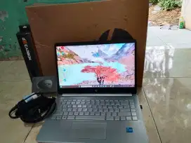 Laptop HP Intel core Windows 11 silver