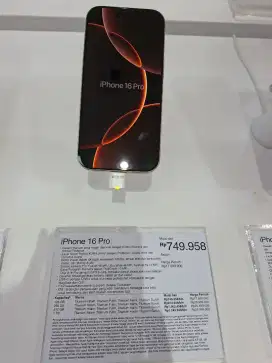 Cicilan Iphone 16 pro 128