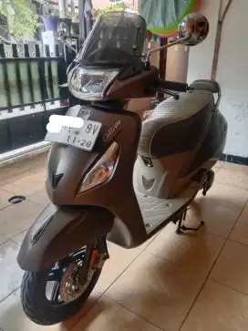 TVS Callisto 100 coklat 2023