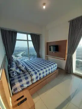 Sewa apartemen harian treepark city cikokol Tangerang kota