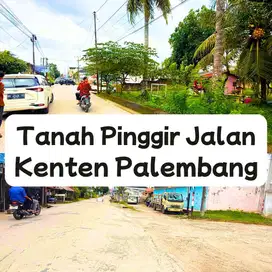JUAL CEPAT TANAH PINGGIR JALA KENTEN PERMAI PALEMBANG