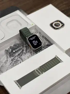 Apple Watch Ultra 1 Titanium Green Loop