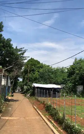 Tanah Hook, dekat tol di Pamulang, bagus untuk kontrakan/rumah tinggal