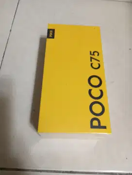 Xiaomi poco C75 baru segel dus