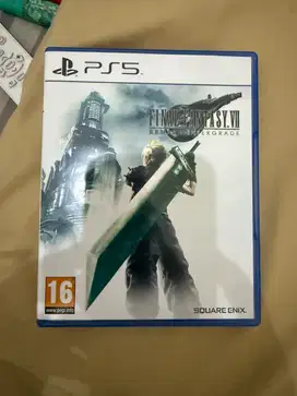 Jual BD Ps5 Final Fantasy VII Remake Integrade