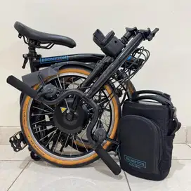 BROMPTON ELECTRIC H6L BLACK 2018 - ISTIMEWA