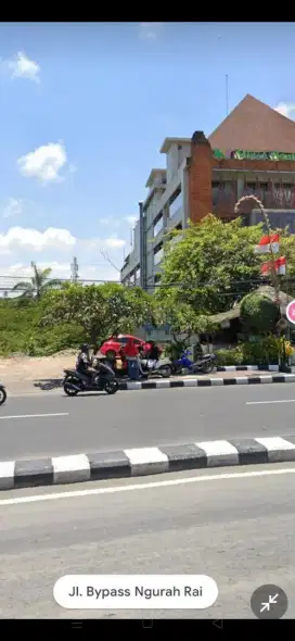 Di jual tanah jalan By Pass Ngurah Rai, Bali