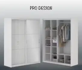 Lemari pakaian pintu geser second