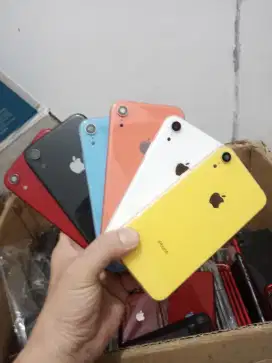 Housing casing backdoor Iphone Xr original cabutan warna lengkap bekas