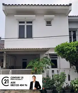 Rumah Bagus Dijual Semi Furnished di Sektor 4 Bintaro Jaya AM-16523