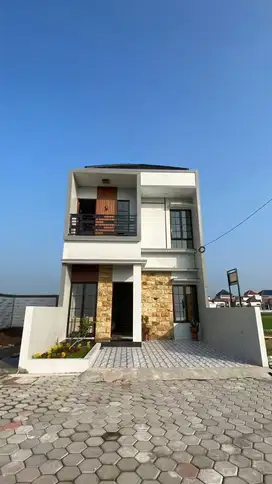 Rumah konsep cluster strategis & apik