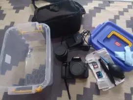 DIJUAL MURAH Canon EOS 600D + Lensa Kit 18-55mm