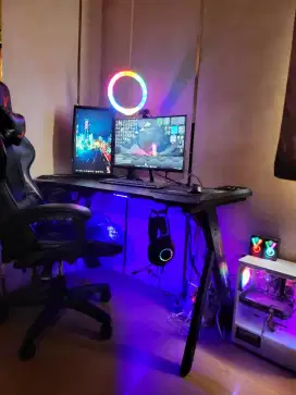 PC gaming set spek dewa free meja dan kursi gaming