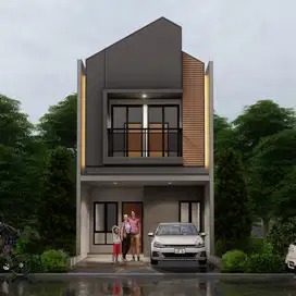 Dijual Rumah 2 Lantai Di Cibubur Jakarta Timur Akses Masuk Mobil