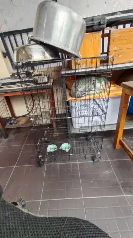Dijual kandang kucing bekas