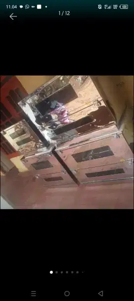 Oven gas stainlees