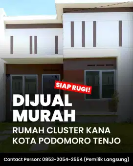 Jual Rumah Murah - Siap Rugi - BUTUH UANG