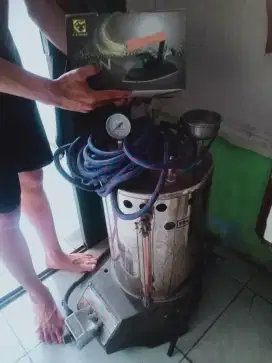 Tabung uap dan Setrika uap