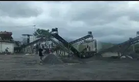 1 Plant Set Stone Crusher plus Timbangan