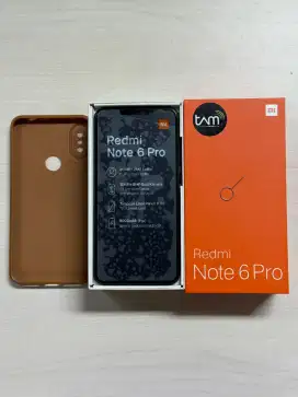DIJUAL REDMI NOTE 6 PRO 4/64 GB EX GARANSI TAM