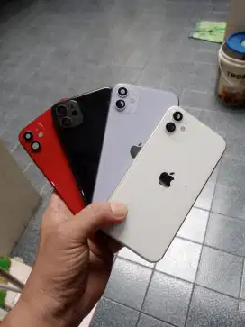 Housing casing backdoor Iphone 11 original cabutan warna lengkap bekas