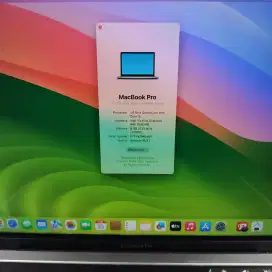 Macbook Pro 2019 Touchbar core i5 Ram 8 ssd 128
Layar 13 inch grey