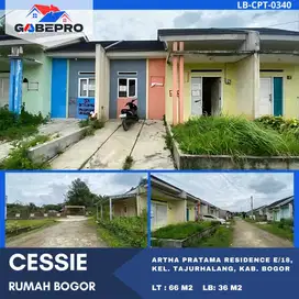 Rumah dijual MURAH Cessie daerah Tajurhalang, Bogor