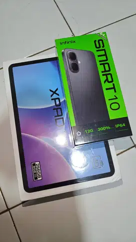 Infinix Smart 10 BNIB Segel Titanium Silver TERMURAH