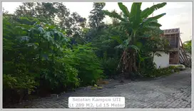 Jual Tanah Jogja 4 Menit UII Kaliurang Sleman SHM Pekarangan