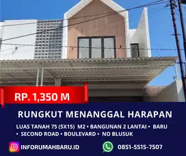 Lokasi No Blusuk‼️ Rumah 2 Lantai Rungkut Menanggal Harapan