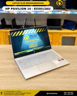 HP Pavilion 14-ec0013AU /AMD Ryzen 5-5500U/16GB/512GB/TERMURAH!!!