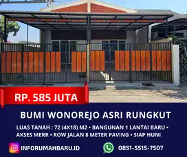 Bumi Wonorejo Asri Baru ‼️Rumah 1 Lantai Akses Merr Area Rungkut