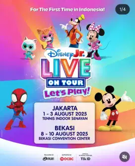 Tiket Disney Jr Live on Tour Let's Play
