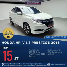 2016 Honda HR-V 1.8 Prestige SUV