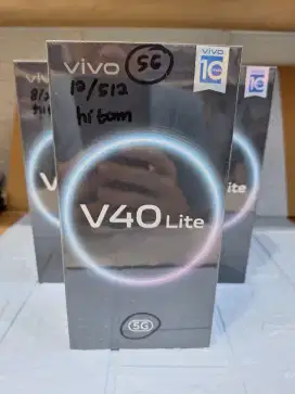 VIVO V40 LITE 5G 12/512 BARU SEGEL GARANSI RESMI