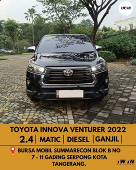 2022 Toyota Innova Venturer 2.4 Diesel AT