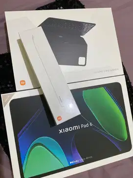 Xiaomi Pad 6 full set extra 2nd gen Pen dan Keybord