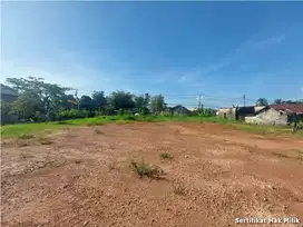 Tanah 90Jt-an Kota Palembang Tepi Jalan Utama Cocok Hunian