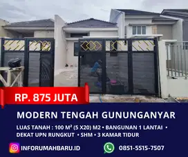 GUNUNGANYAR selangkah Rencana OERR ‼️Rumah Baru dekat UPN Rungkut