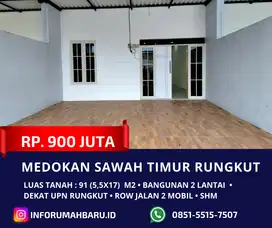 MEDOKAN SAWAH TIMUR 2 Lantai ‼️Jual Rumah dekat UPN Rungkut