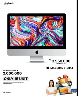 iMac 2015 RAM 8/256 GB i5