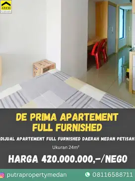 DIJUAL DE PRIMA APARTEMENT FULL FURNISHED