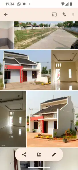 Rumah type 36,45, 60 dg model modern minimalis